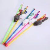 ريشة شكل فار ملون